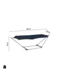 Hangmat met standaard - 150 kg Draagvermogen