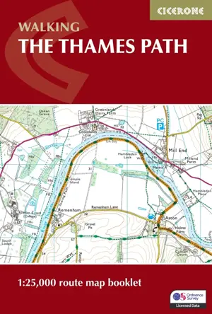 Kaartgids Booklet The Thames Path Map