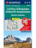 Wandelkaart WK654 Cortina d'Ampezzo