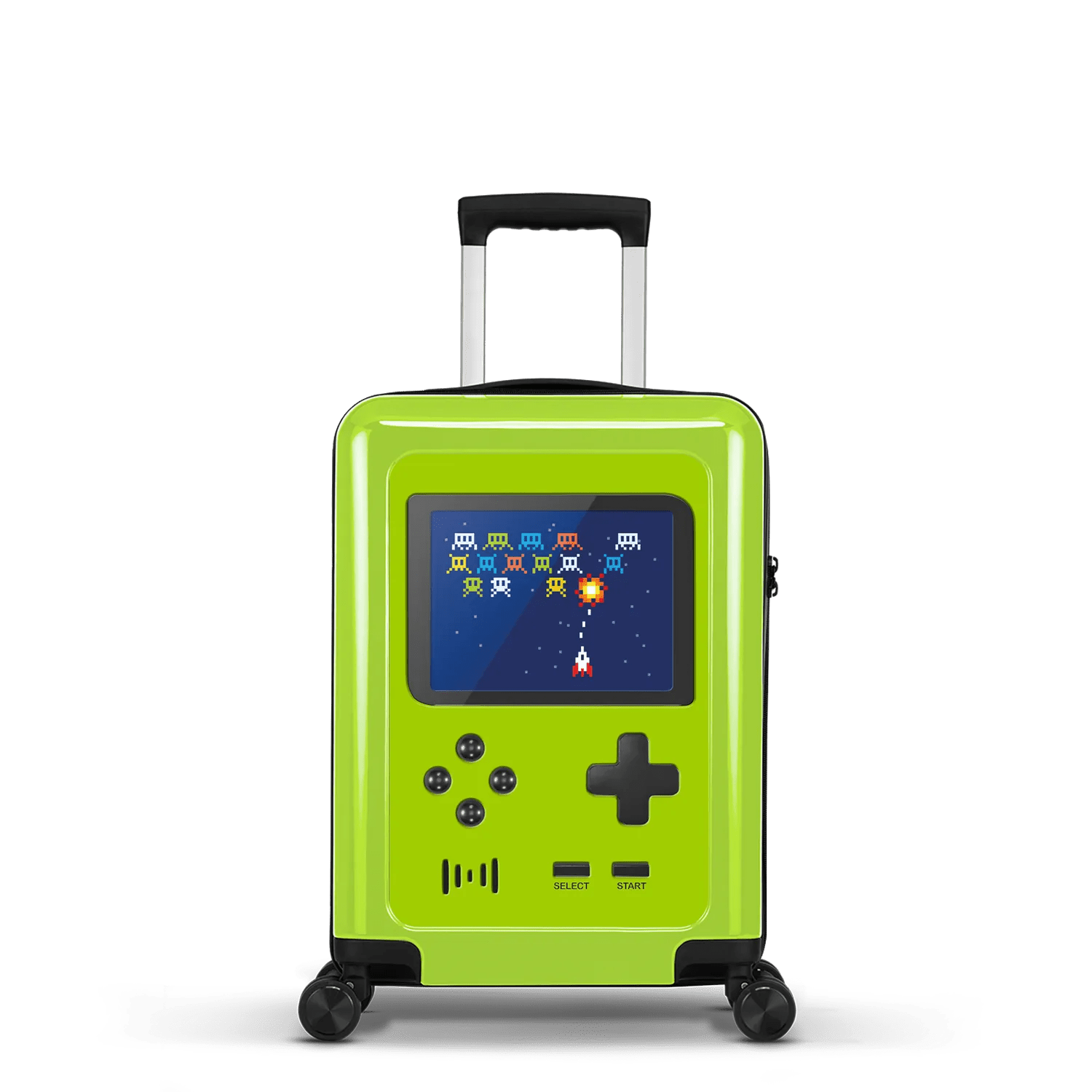 Stickercase  Space Sluggers  Handbagage Koffer  54cm  Licht Groen main product image