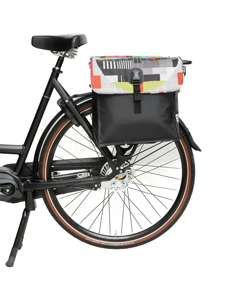 Midi - Dubbele fietstas - Grafisch