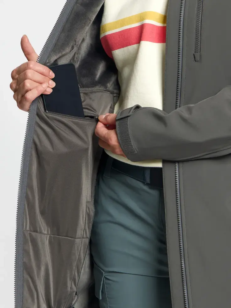 Selnes - Softshellparka dames
