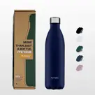 FLASKE 1 liter  RVS Drinkfles