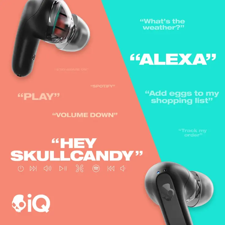 Skullcandy Rail – Bluetooth In-Ear Oortjes