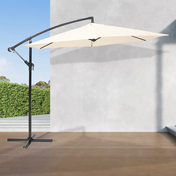 Zweefparasol - 300CM - Incl. Kruisvoet