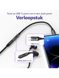 Ease 3.5mm Aux naar USB-C Adapter met DAC