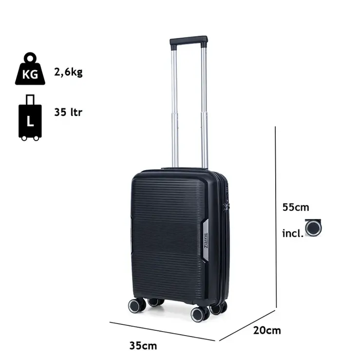 Swinger Harde handbagage Koffer 55cm