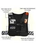 Hardloopvest met Waterzak en Opbergvakjes