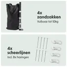LifeGoods Partytent – 3x3 m