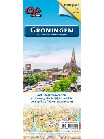 Stadsplattegrond Groningen