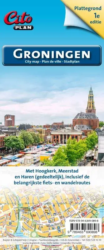 Stadsplattegrond Groningen