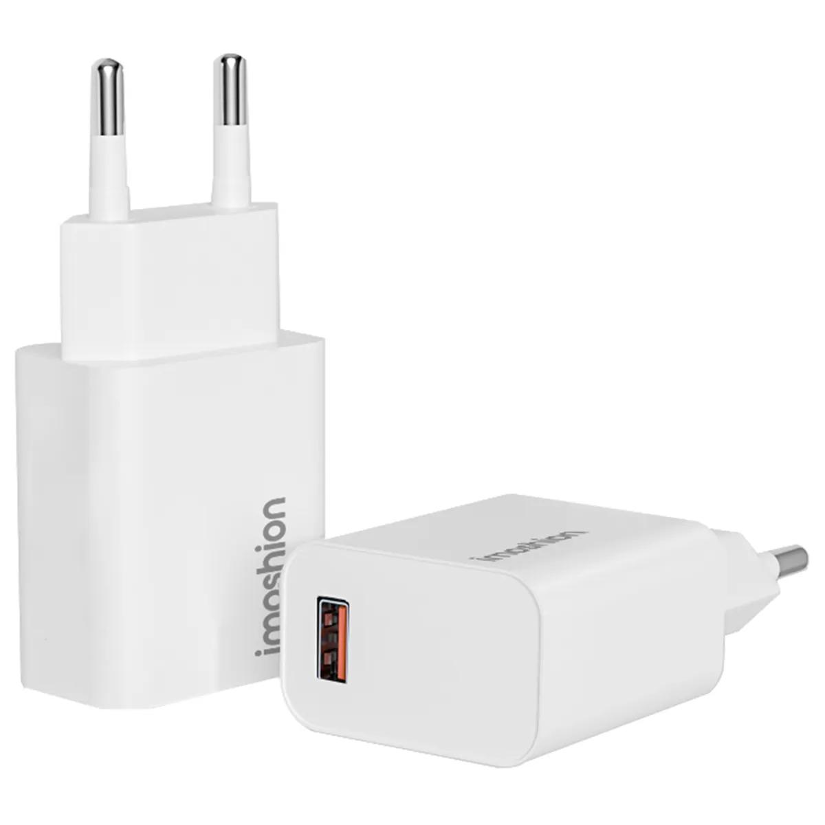 Imoshion  18W Wall Charger USB-A  Wit  Wit main product image