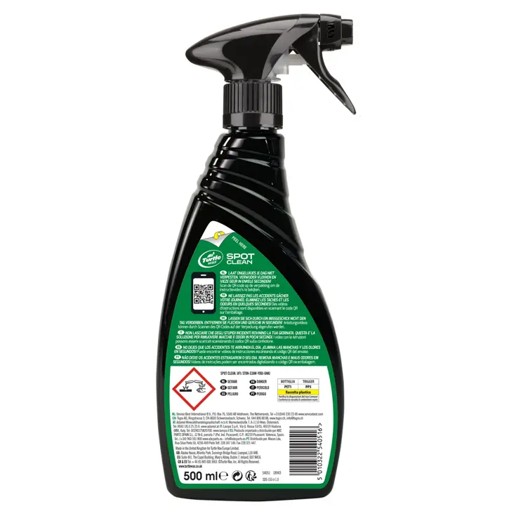 Spot Clean voor tapijt en textiel, 500ml