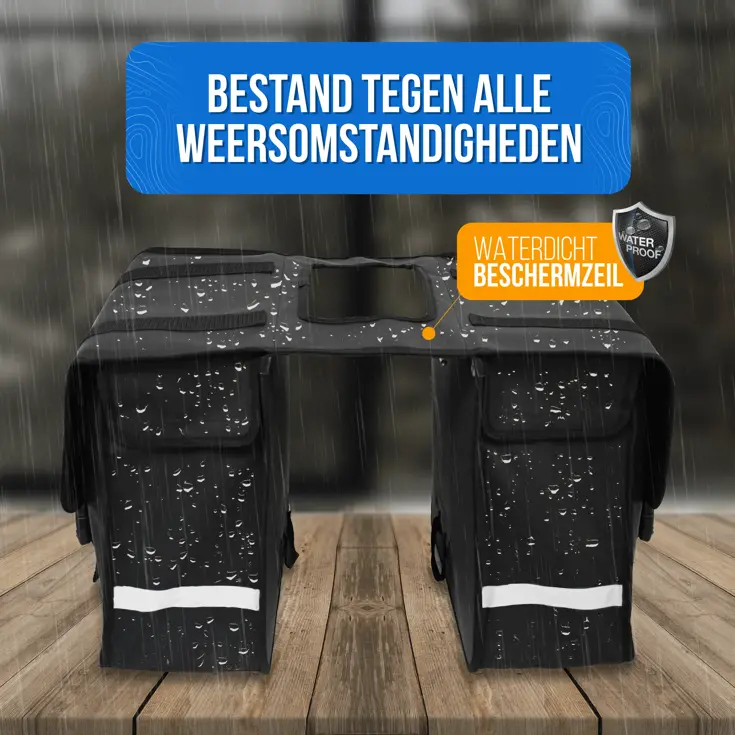 Fietstassen Dubbel Waterdicht - 40L