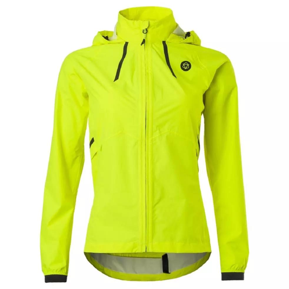 Agu  regenjas Dames – compact - Fluor Geel  - S main product image