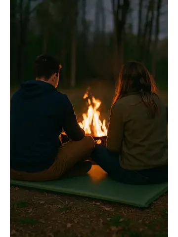 Slaapmat Zelfopblazend 1 persoons - Groen