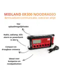 Midland ER300 noodradio