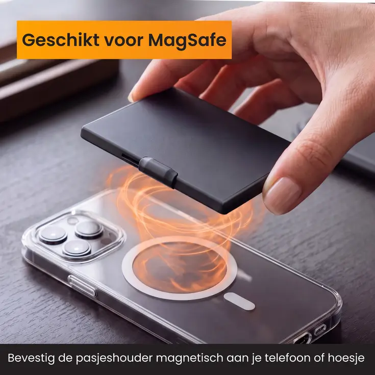 Pasjeshouder - MagSafe - 3 pasjes