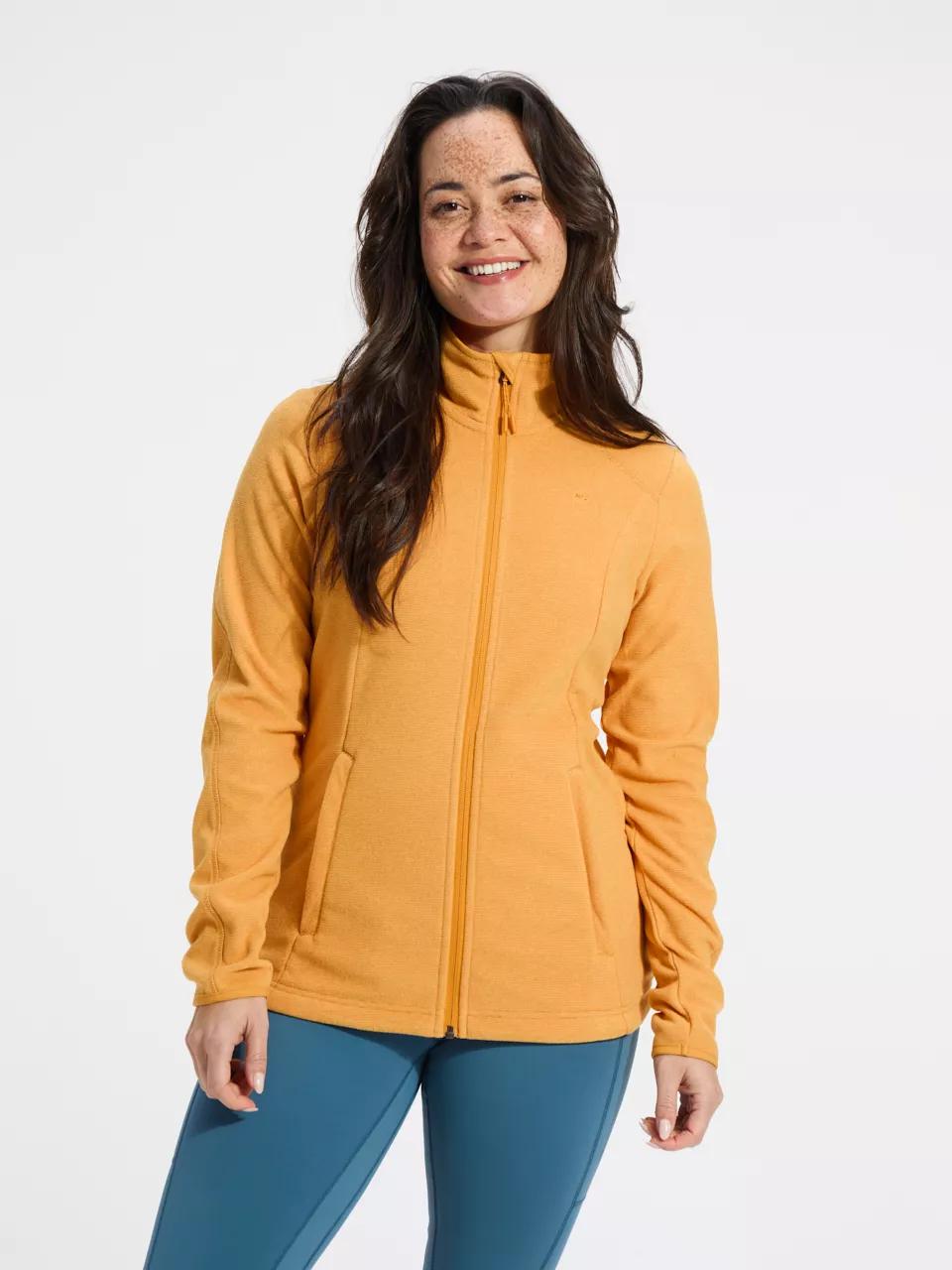 ANWB  Line  Fleecevest dames  Human Nature  Cognac   M