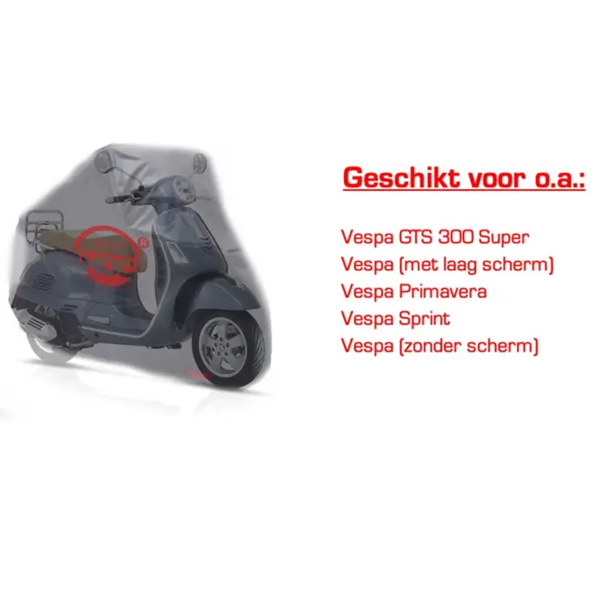 Redlabel Motorhoes geschikt voor Vespa