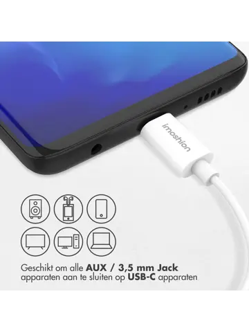AUX male to USB C male