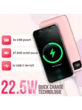 Powerbank 27.000mAh