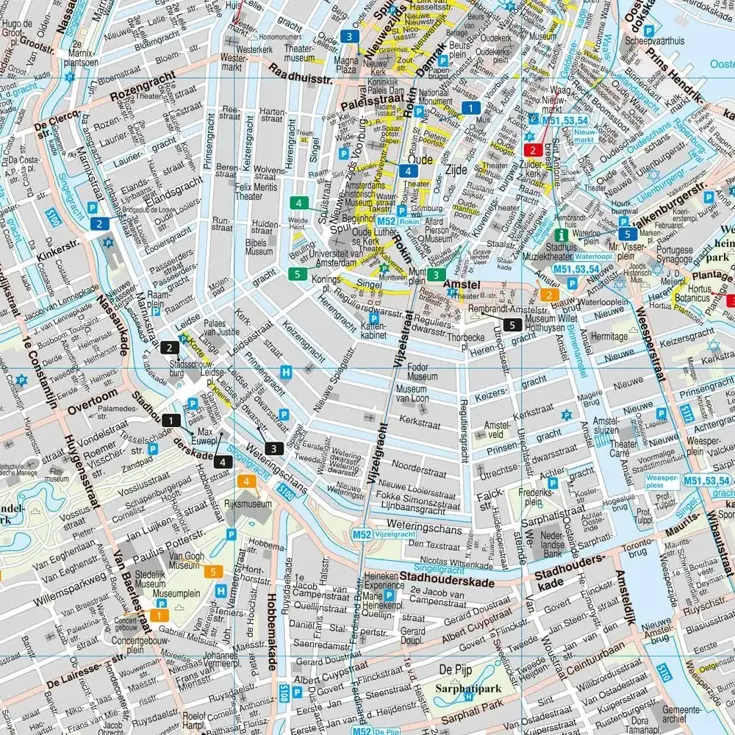 City Pocket Map Amsterdam