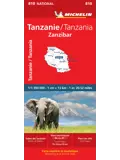 Kaart National 810 Tanzania - Zanzibar