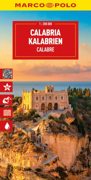 Wegenkaart 13 Calabrië