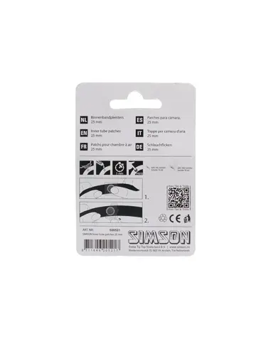 Simson Binnenbandpleisters 25mm