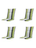 Victoria - Kussen lage rug - Set van 4