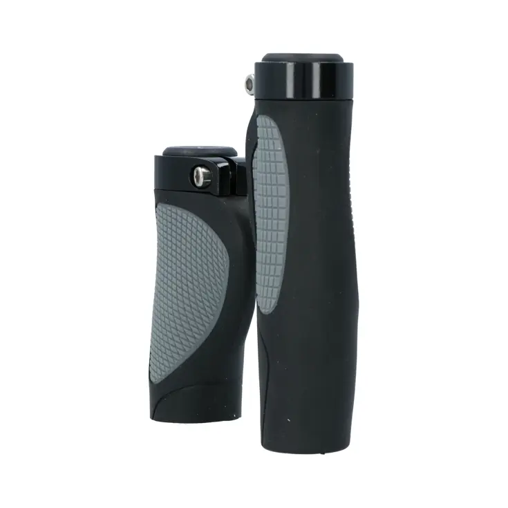 Handvatten Ergo City Plus 136/95mm Zwart/Grijs