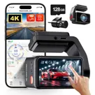 F4 Pro 2CH 4K Touch Wifi GPS 128gb dashcam