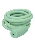 Compact en flexibel mintgroen spiraalslot 180cm