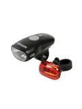 Fietslampenset voor- en achterlicht 120 lm