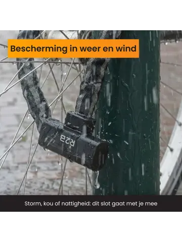 Fietsslot Reflecterend - 115 cm - Kettingslot