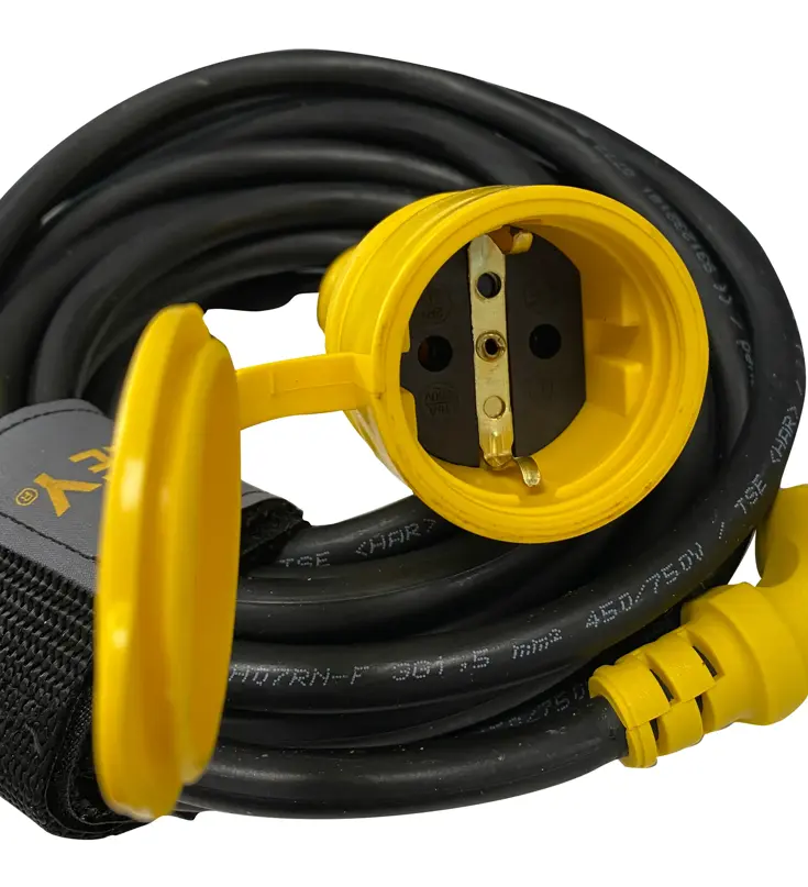H07RNF Verlengsnoer 20m - 3x1.5
