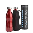 Dowabo thermosfles Metallic Blauw