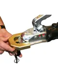 Koppelingsslot - 4,8 t/m 6,1 cm Breed - Geel