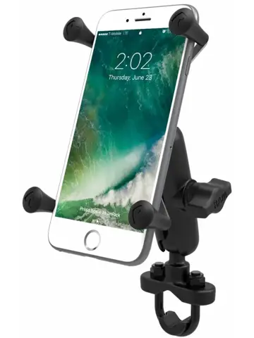 Telefoonhouder stuur grote X-Grip lange arm