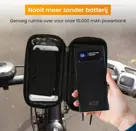 R2B Telefoonhouder Fiets +Powerbank 10000 mAh