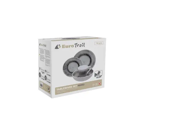 Eurotrail Serviesset Nebu 16-delig