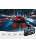 A6 3CH 2K Touch Wifi GPS 64gb dashcam