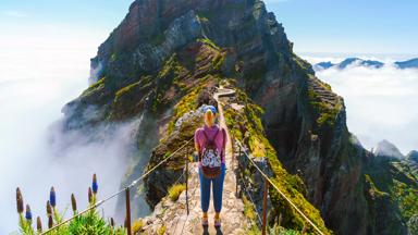 Portugal, Madeira, PR10 Pico do Arieiro, hiken - GettyImages