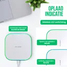 Strex Draadloze Oplader - Wit