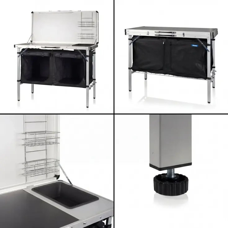 Buitenkeuken - Opvouwbaar - Aluminium Frame