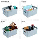 Sigma home - Opbergbox - 5L blauw - 6-delig