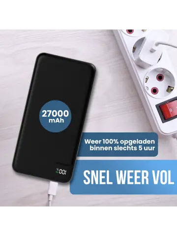 Powerbank 27.000mAh