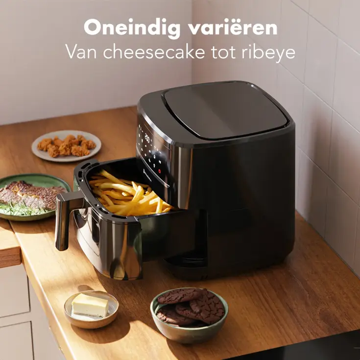 Airfryer XXL – 7,5L – Zwart