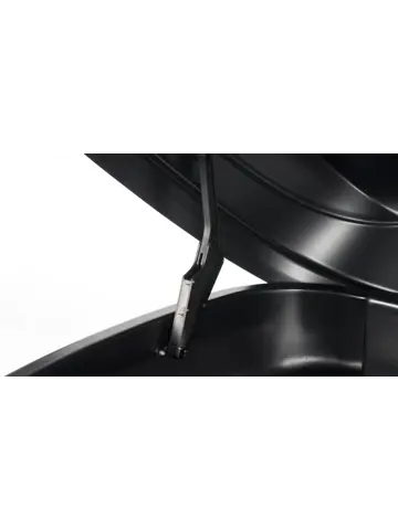 Junior dakkoffer Easy 430 Zwart